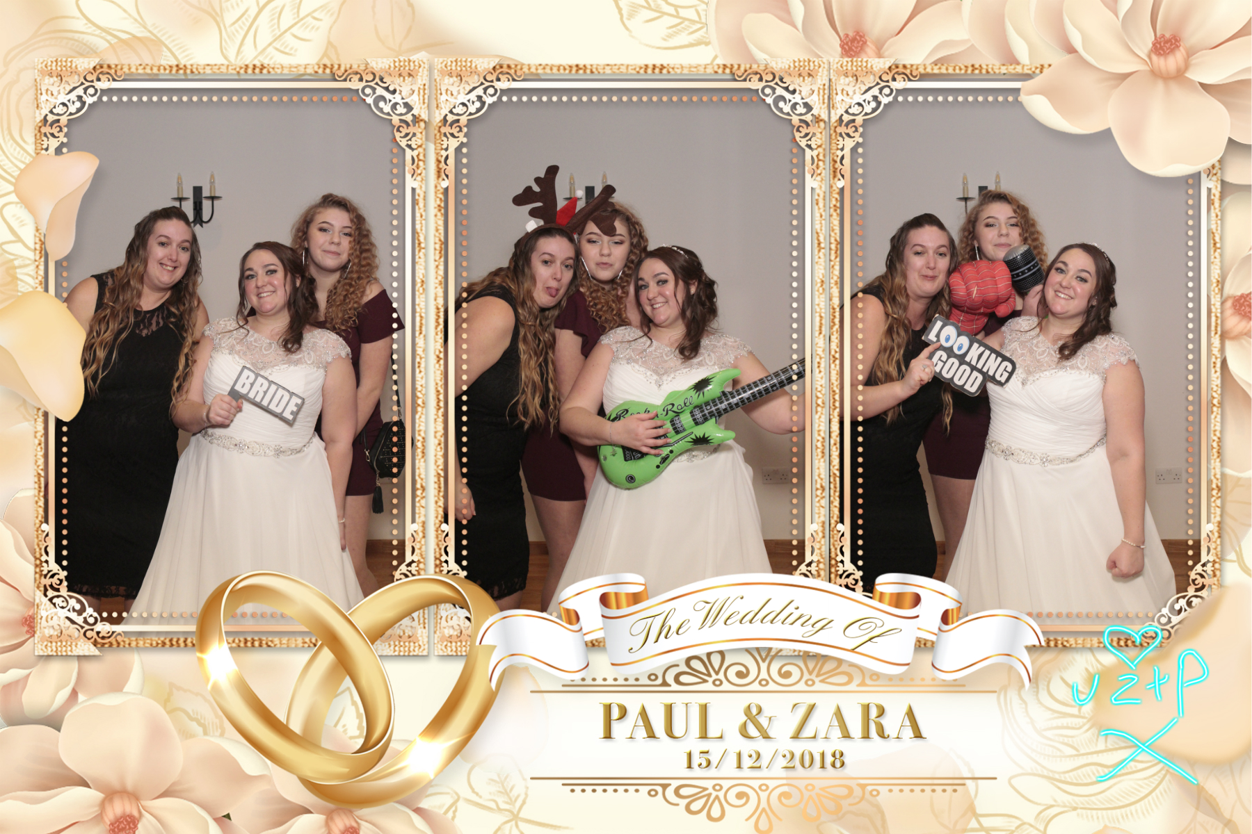 Paul & Zara's Wedding | View more photos from the event at gallery.myphotoboothexperience.co.uk/u/MyPhotoBoothExperienceLtd/Paul-Zaras-Wedding